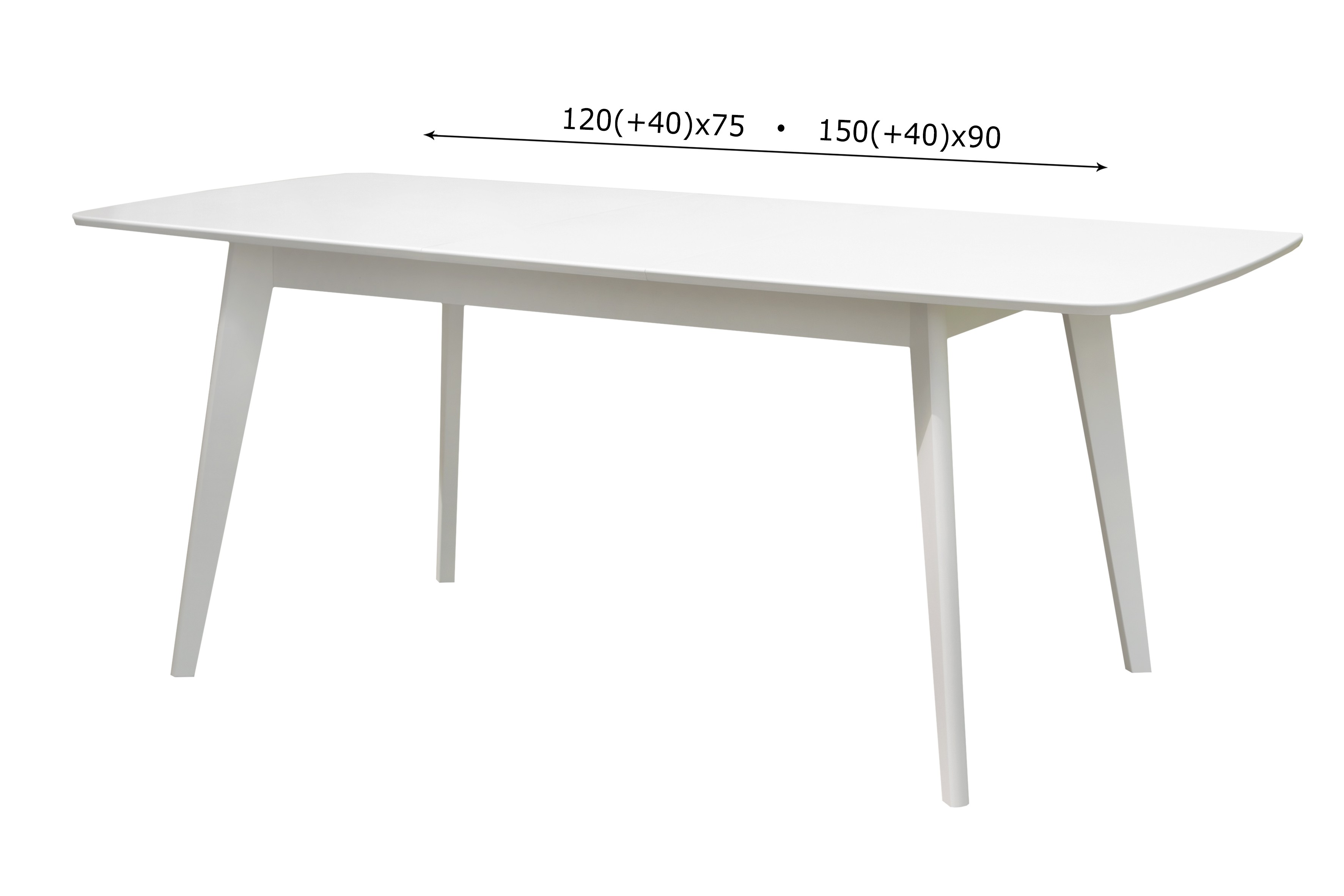 Стол раскладной Модерн (белый 1500х900)