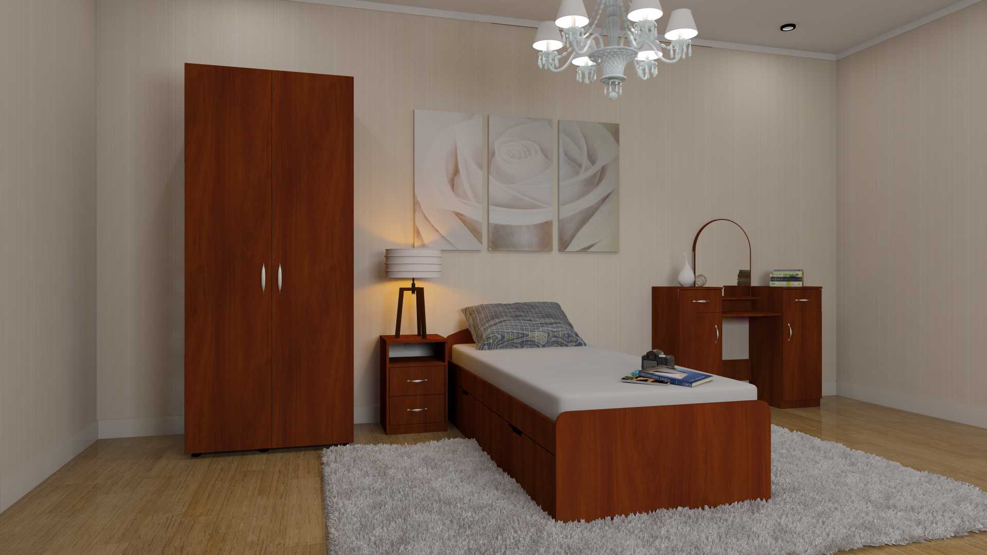 Спальный комплект мебели