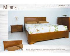 Кровать Милена с интарсией 2000*1200