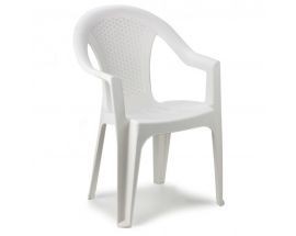 Кресло пластик ISCHIA белое