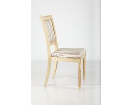 Деревянный стул Сицилия (слоновая кость+патина)