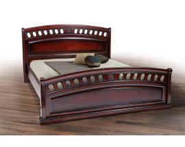 Деревянная кровать Флоренция 1,6 (массив дуба)