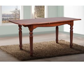 Деревянный стол Венеция 1200(+400)*800 (орех + патина)