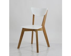 Деревянный стул Рондо (дуб/белый)