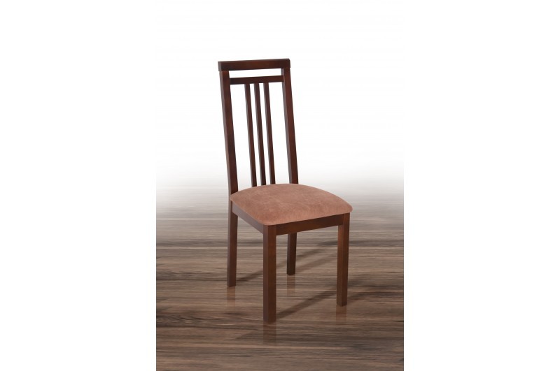 Деревянный стул Бремен-Н орех (ткань Solo25 MebTex)