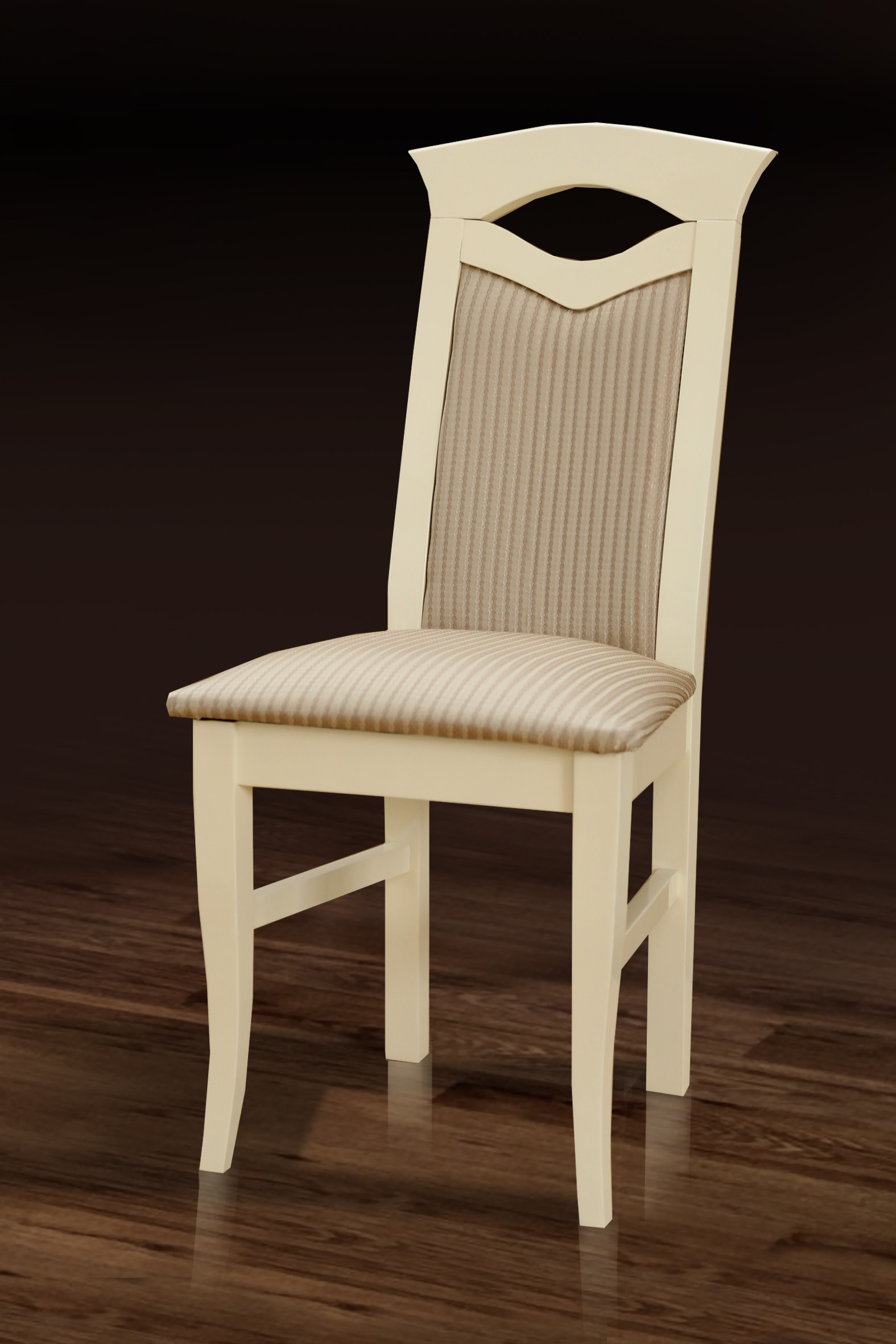Деревянный стул Милан (слоновая кость)