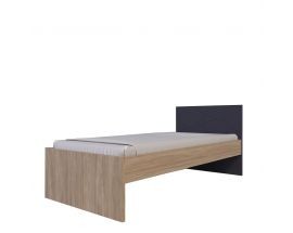 Кровать без ламелей Х-СКАУТ Х-09 (90*200) (графит/дуб славония)