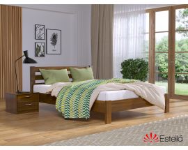Деревянная кровать Рената Люкс в массиве 90х200