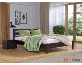 Деревянная кровать Рената Люкс в массиве 140х200