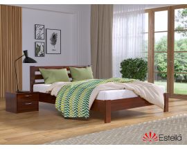 Деревянная кровать Рената Люкс в массиве 180х200