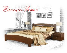Деревянная кровать в массиве Венеция-Люкс 160х200