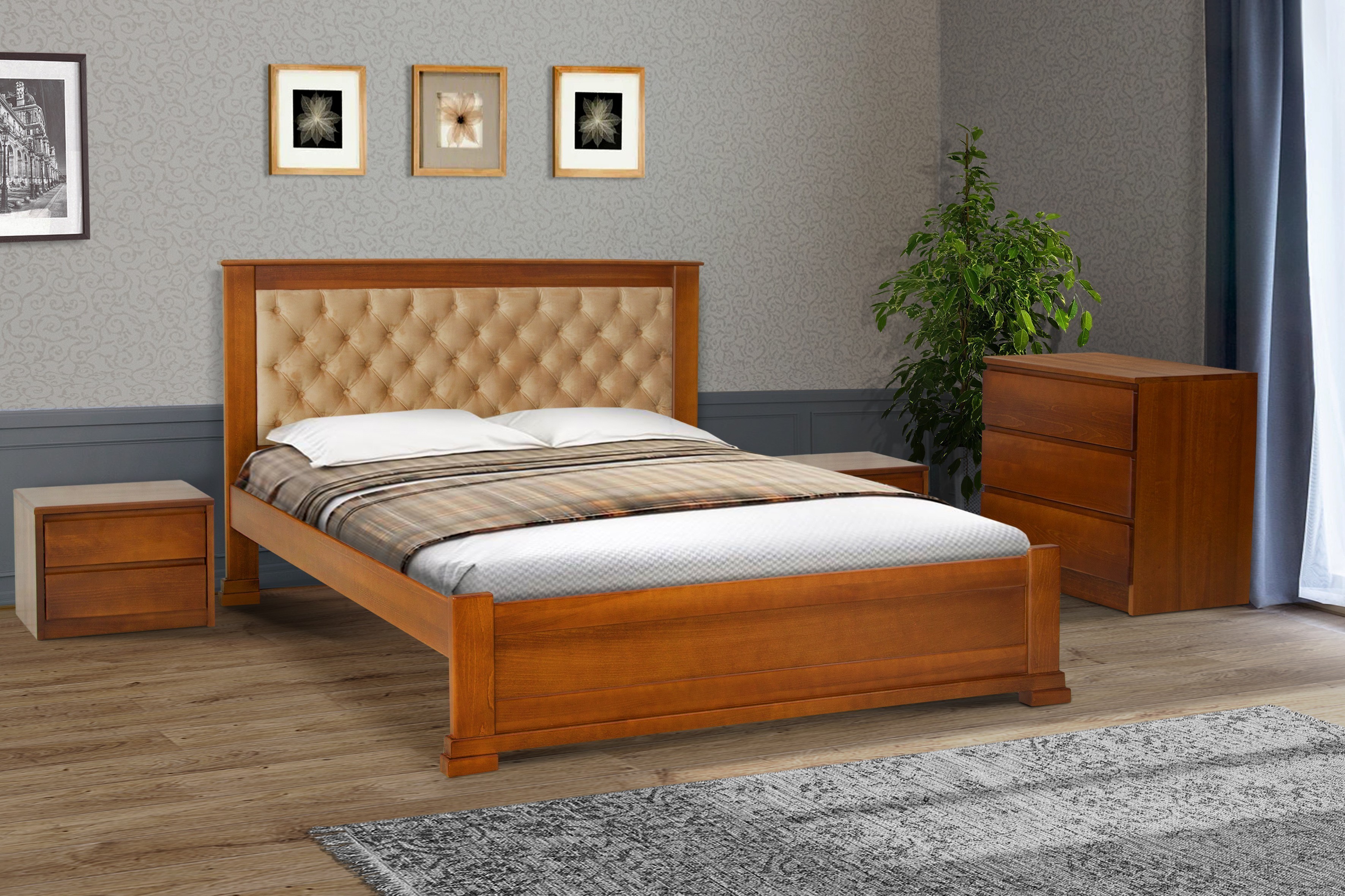 Деревянная кровать Аризона 160х200