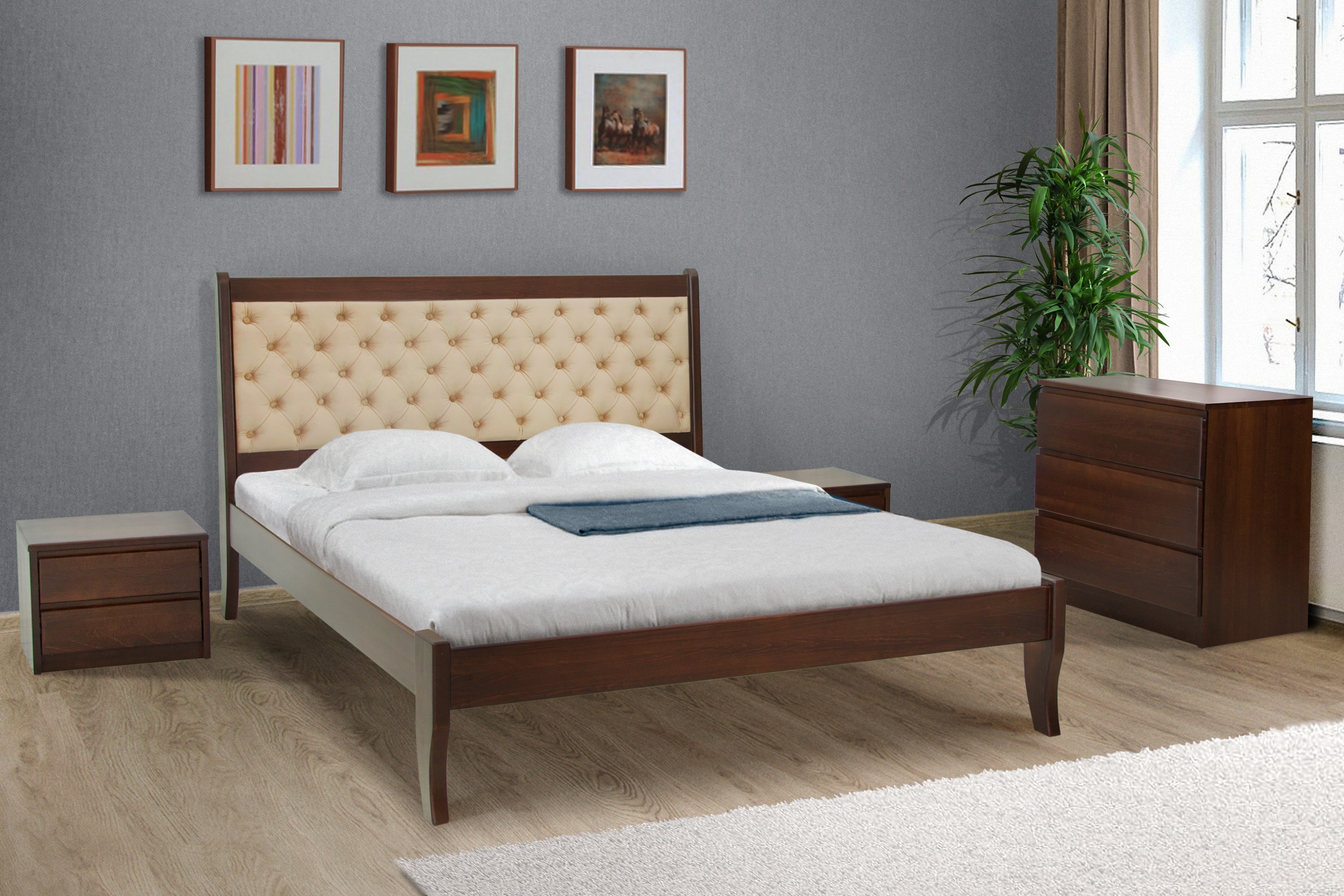 Деревянная кровать Монтана 160х200