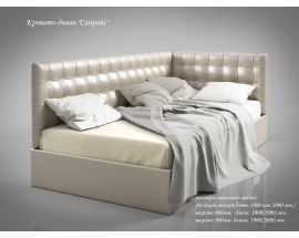 Диван-ліжко Санрайс 120х200 (190)
