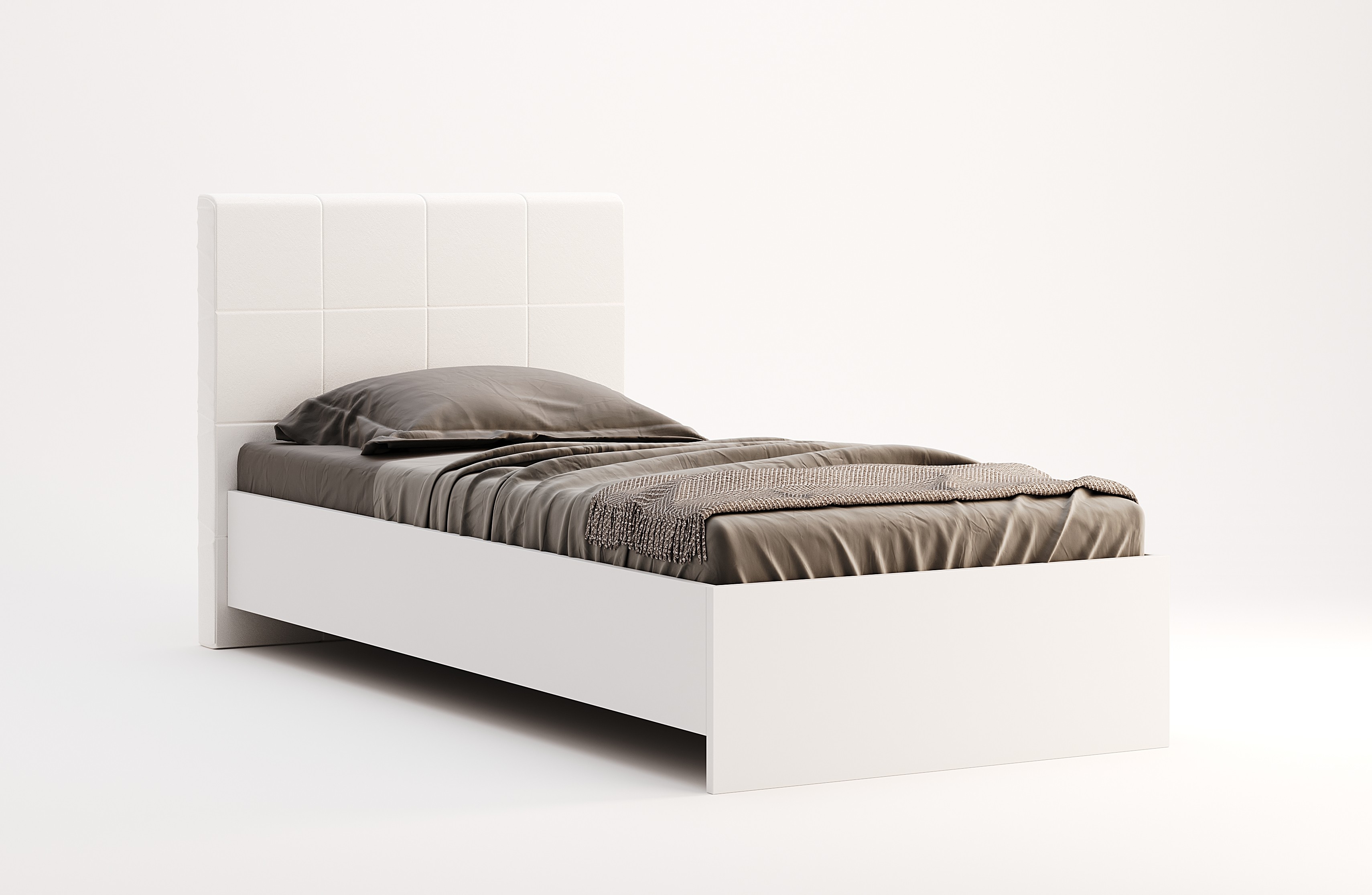 Кровать Фемели 0,8х1,9 с каркасом