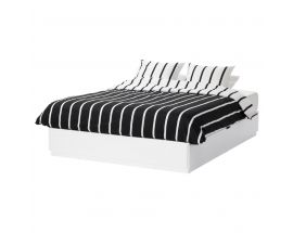 Двоспальне ліжко із ящиками Нордлі ІКЕА (IKEA)