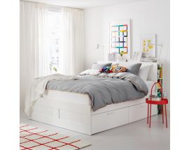 Двуспальная кровать Бримнэс ІКЕА (IKEA)