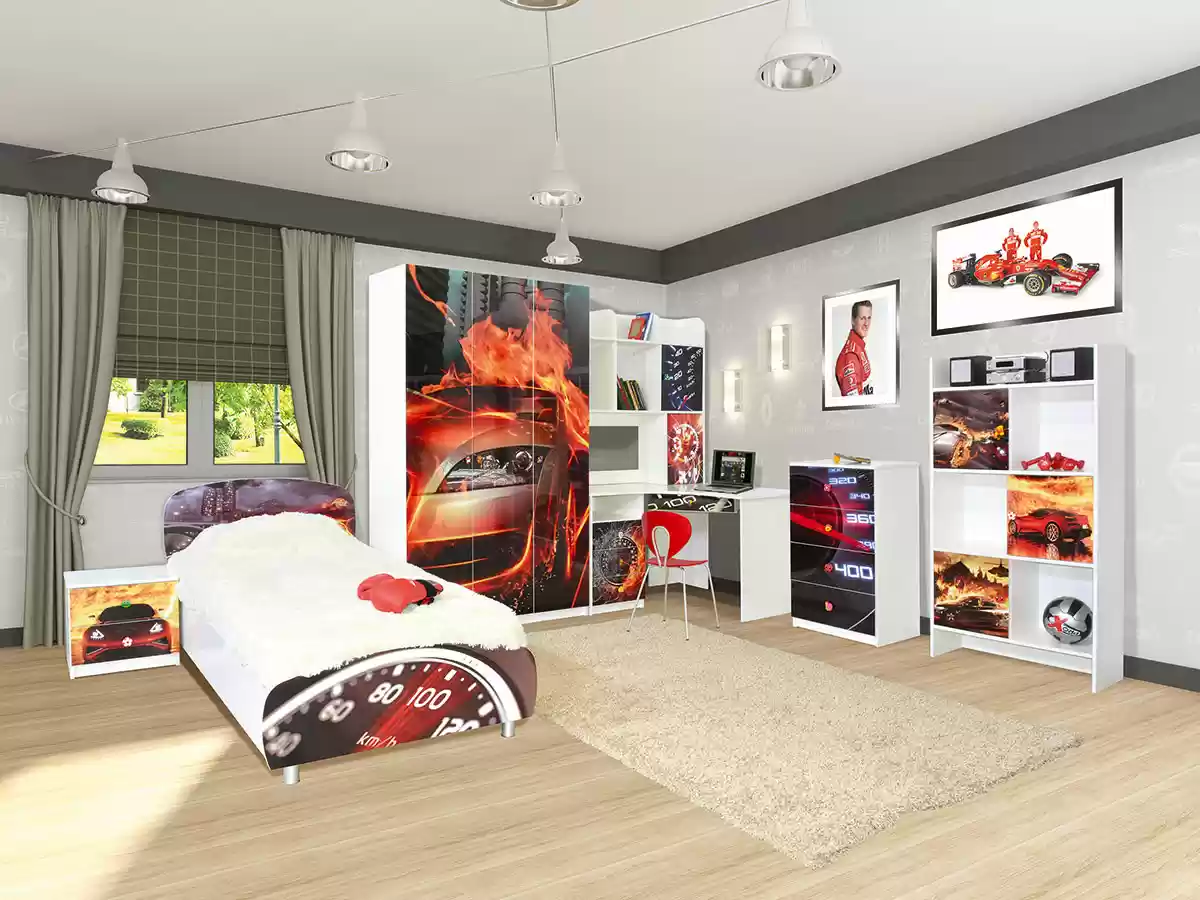 Детская комната Мульти Машинки
