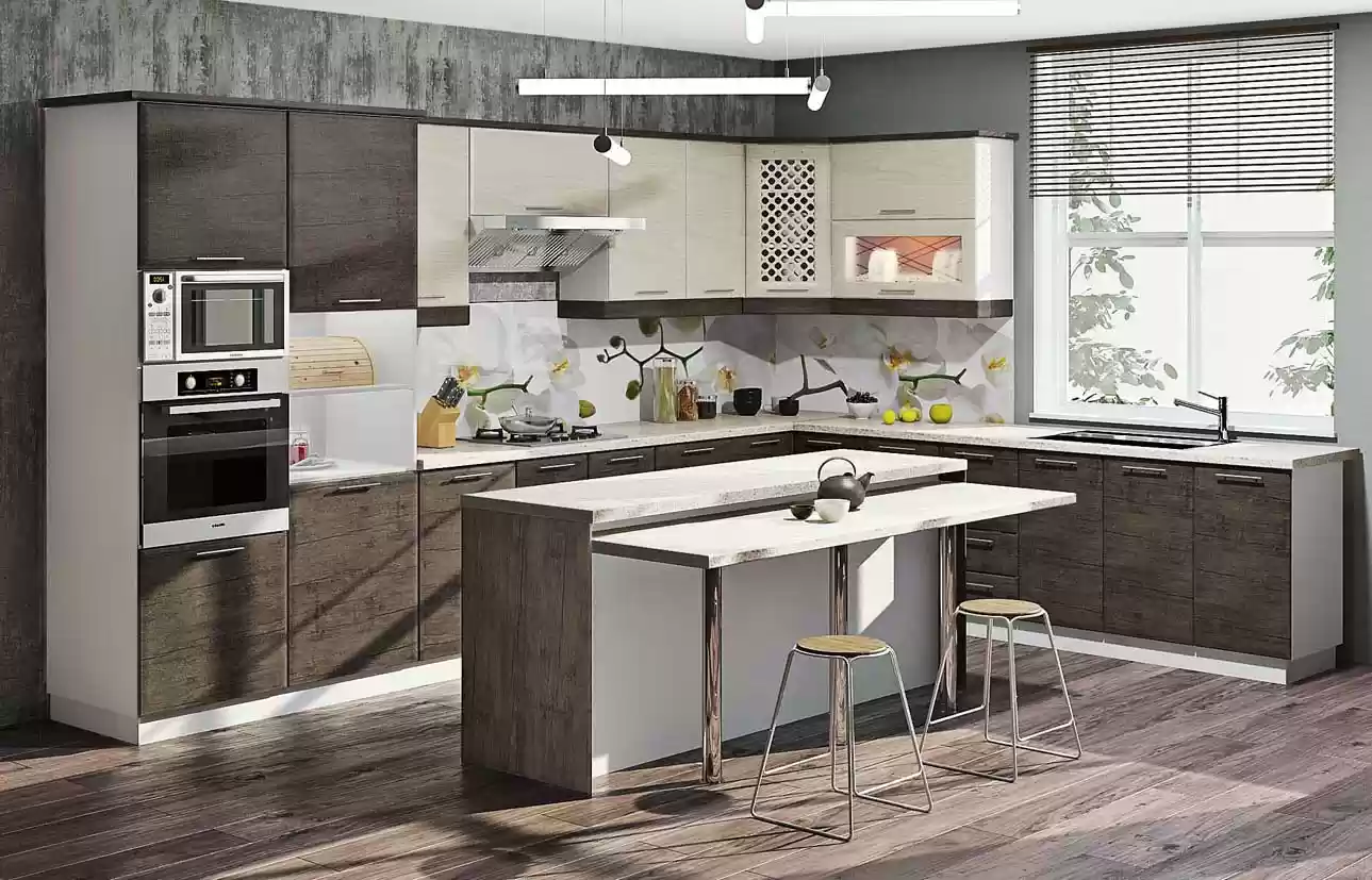Дизайн прямой кухни 3 метра с холодильником и мойкой – современные идеи оформления интерьера с фото
