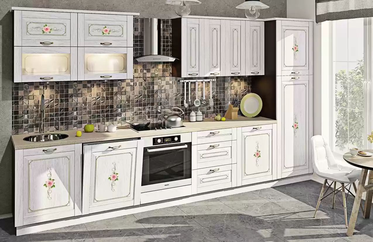 Кухня Французький Престиж з друком КХ-6765 3 м