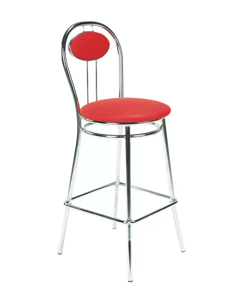 Стілець барний TIZIANO hoker chrome (BOX)