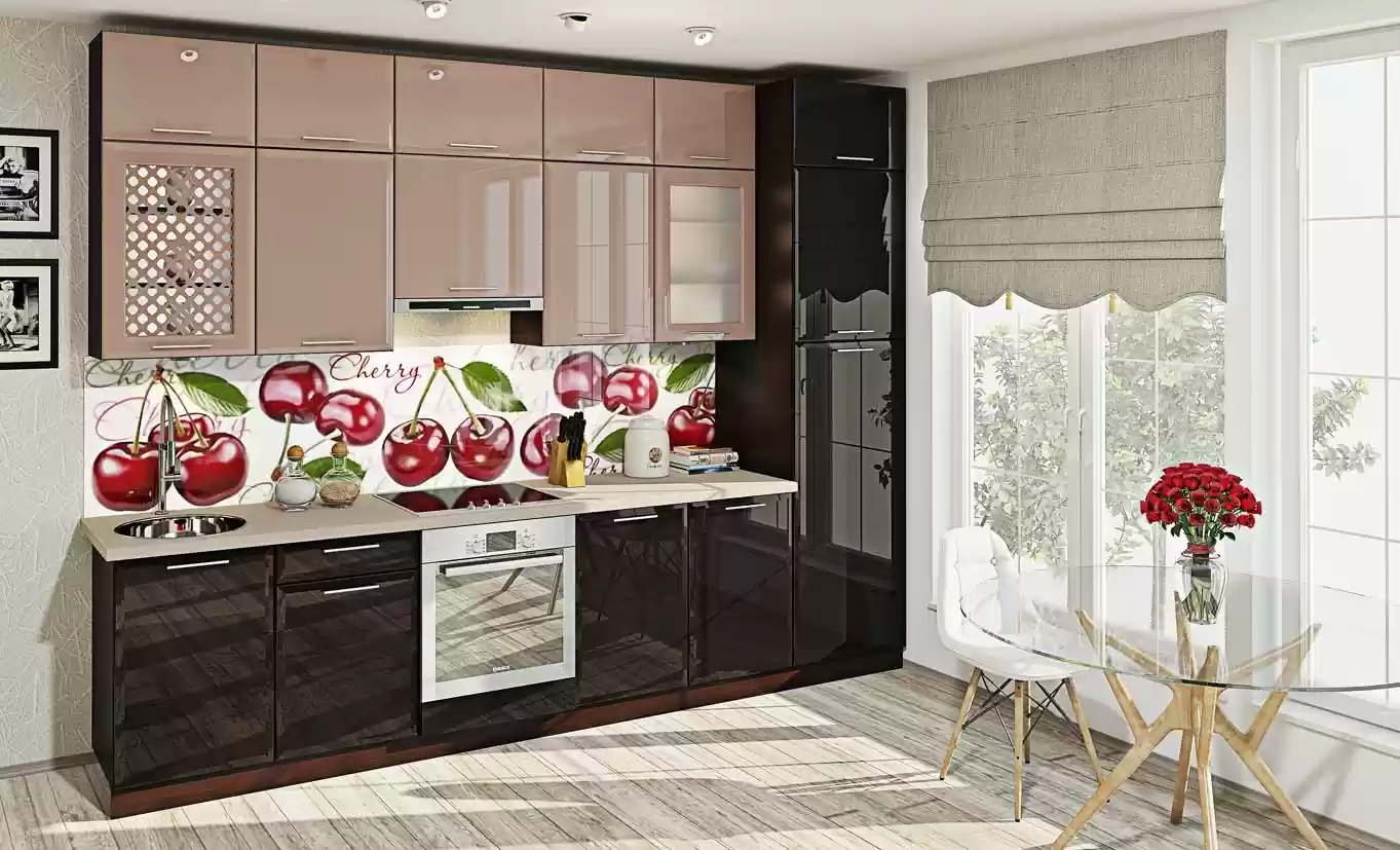 Кухня Хайтек глянець КХ-6811 2 м