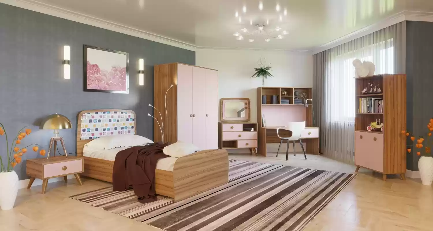 Спальня дитяча Колібрі рожевий