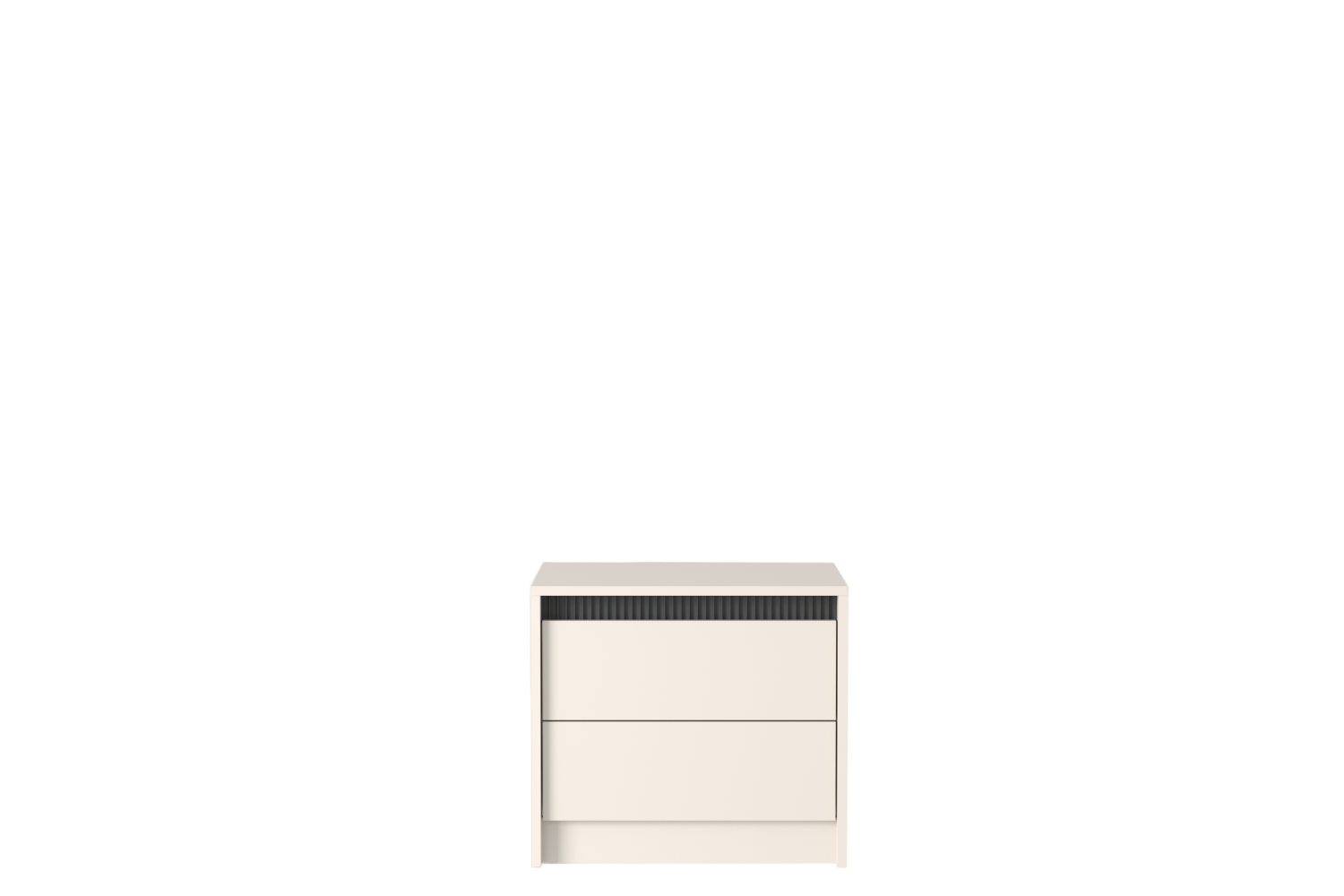 Тумба прикроватная Монако Гербор KOM2S Monaco Gerbor, кашемир / элегантный серый софт тач
