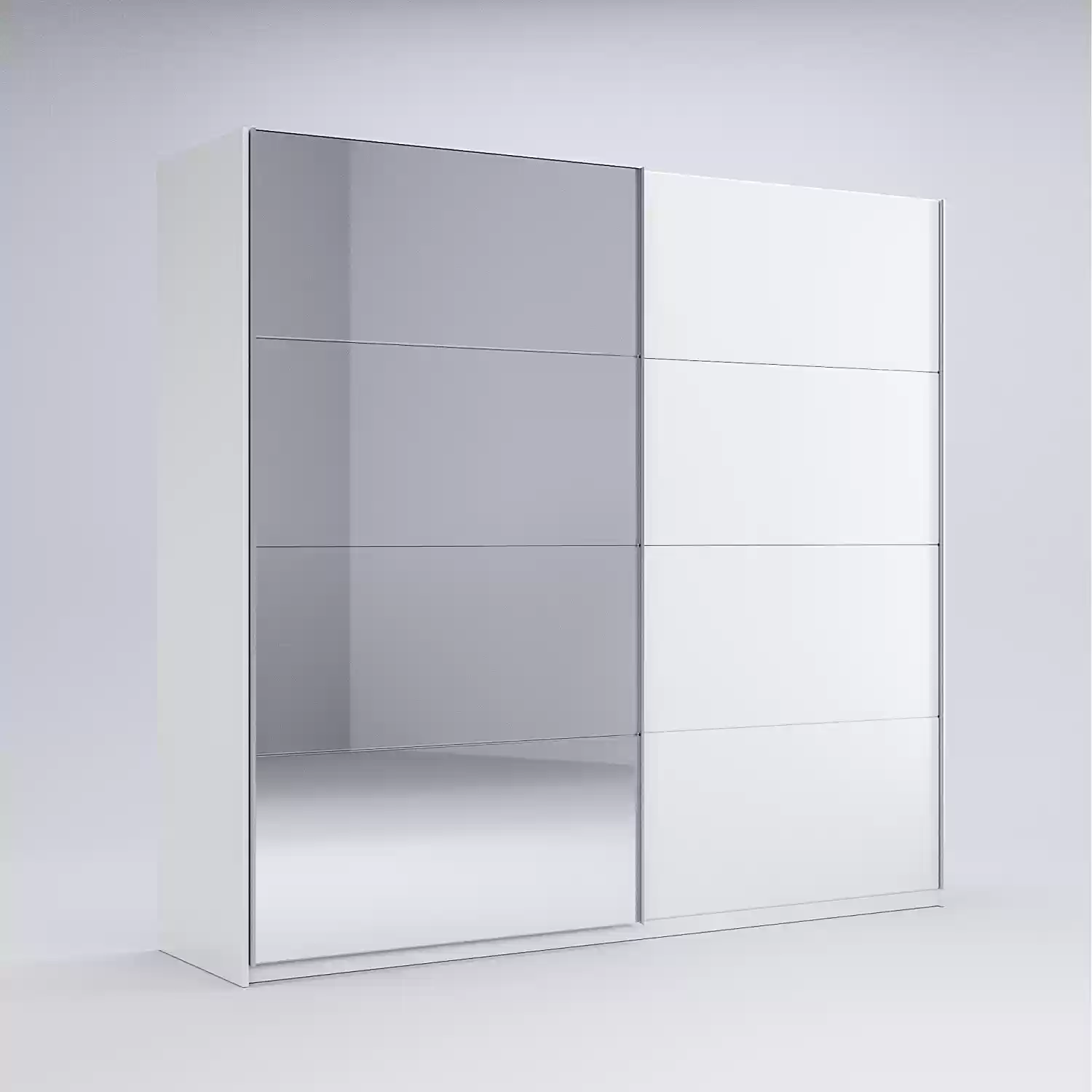 Шафа-купе Фемелі 2,0м (двері глянець/дзеркало) Шафа-купе Фемелі 2,0м (двері глянець/дзеркало)