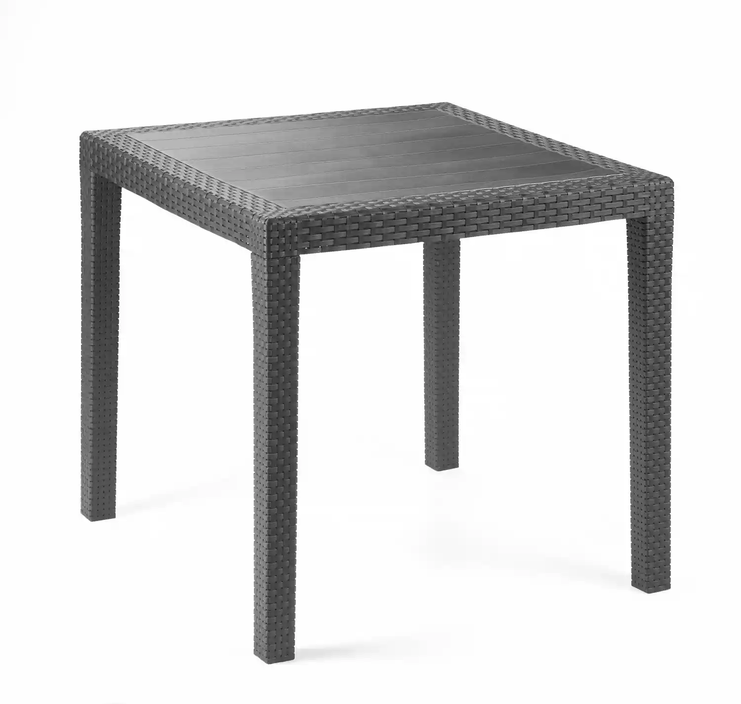 Стіл KING 79x79x72 антрацит