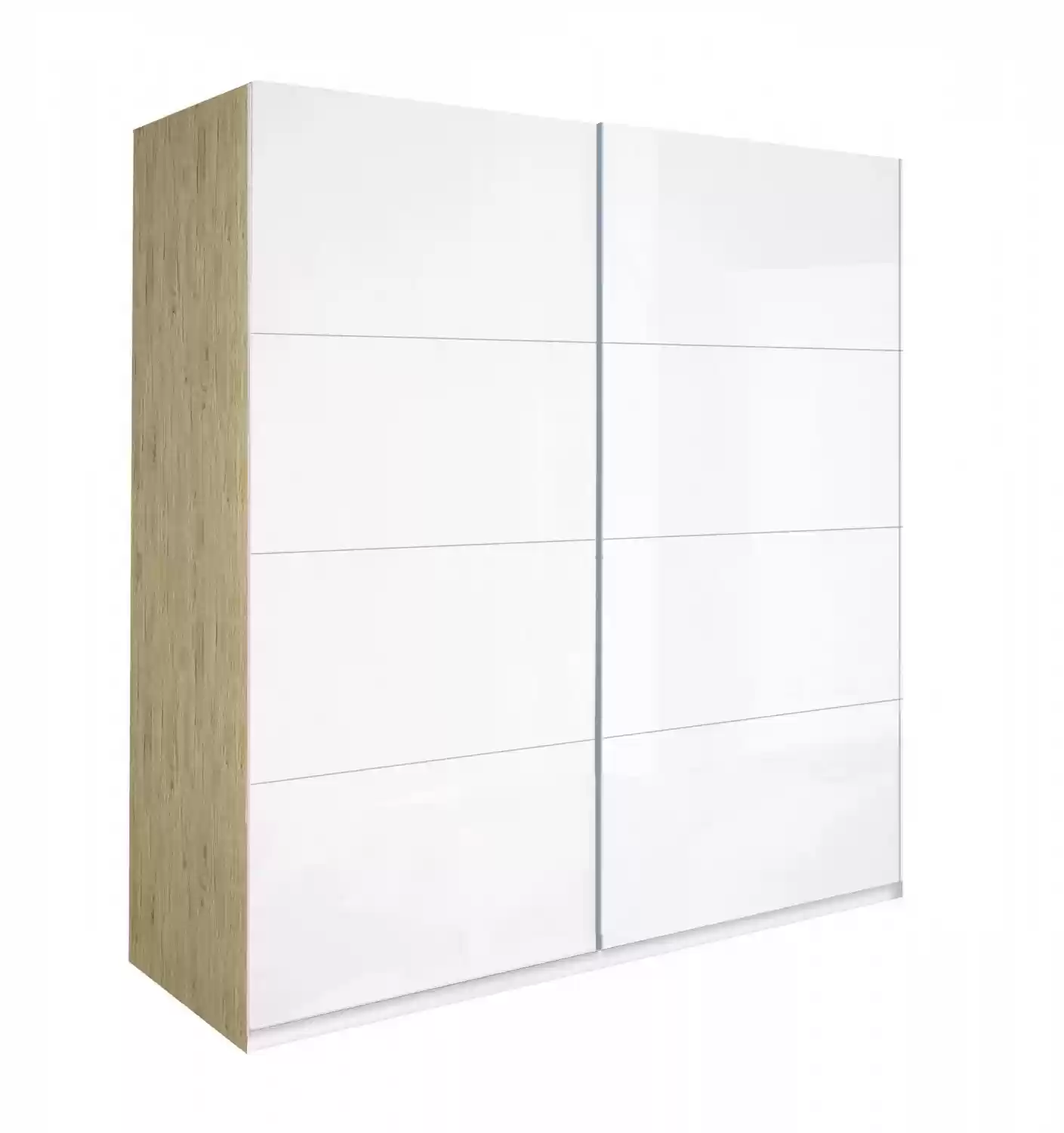 Шафа-купе Флоренція 2,5м (двері білий глянець) Шафа-купе Флоренція 2,5м (двері білий глянець)