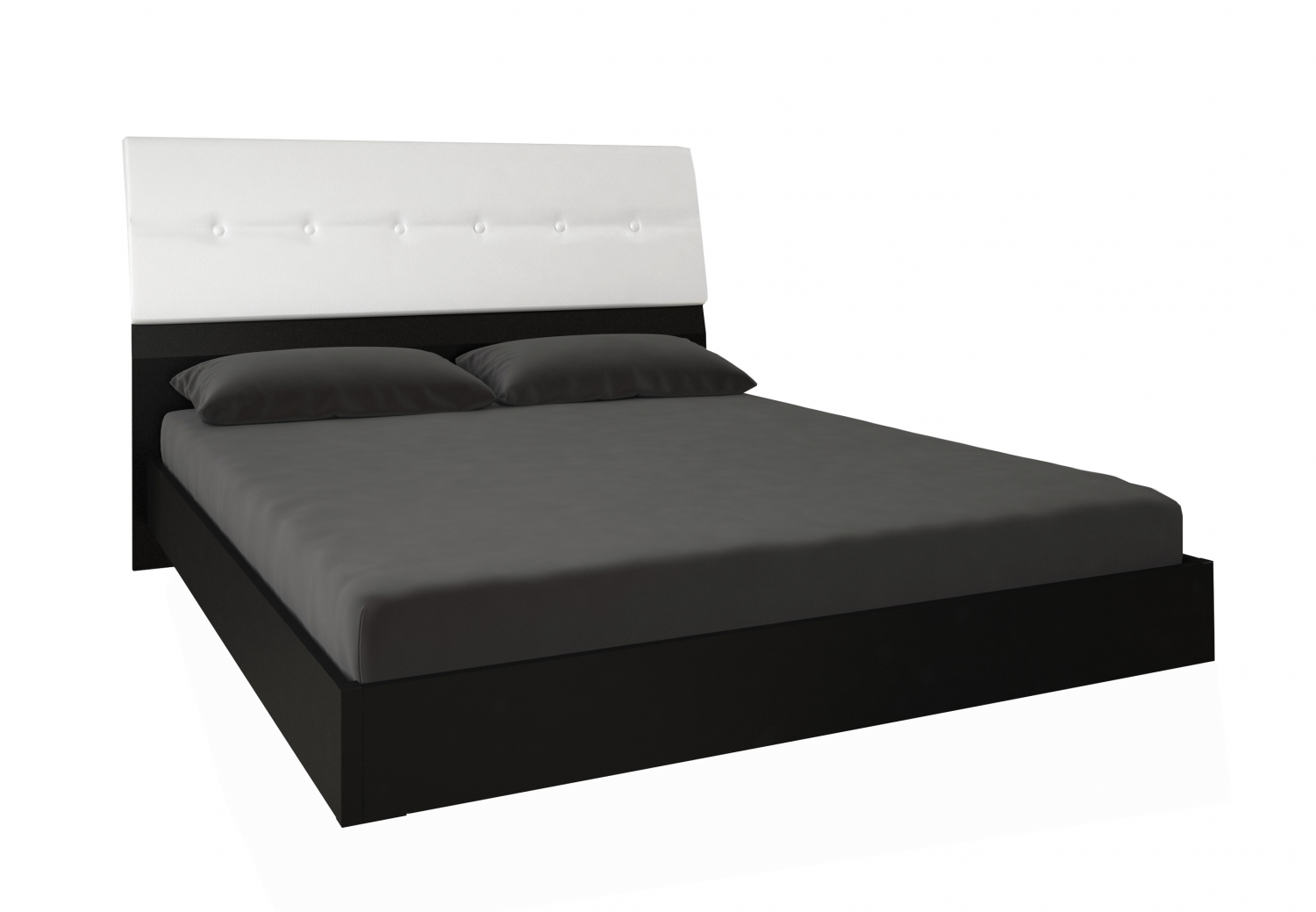 Ліжко Віола 1.8x2.0 м'яка спинка (без каркасу)